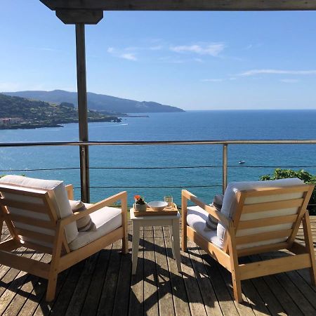 문다카 Adosado En La Costa Con Excelentes Vistas Al Estuario De Urdaibai 빌라 외부 사진