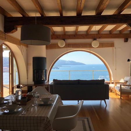 문다카 Adosado En La Costa Con Excelentes Vistas Al Estuario De Urdaibai 빌라 외부 사진