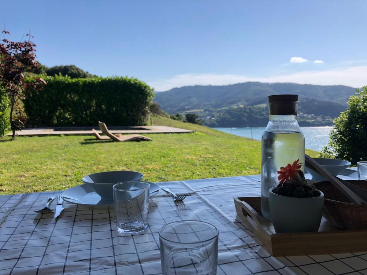 문다카 Adosado En La Costa Con Excelentes Vistas Al Estuario De Urdaibai 빌라 외부 사진
