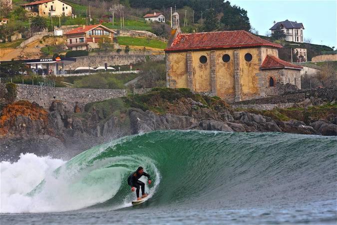 문다카 Adosado En La Costa Con Excelentes Vistas Al Estuario De Urdaibai 빌라 외부 사진